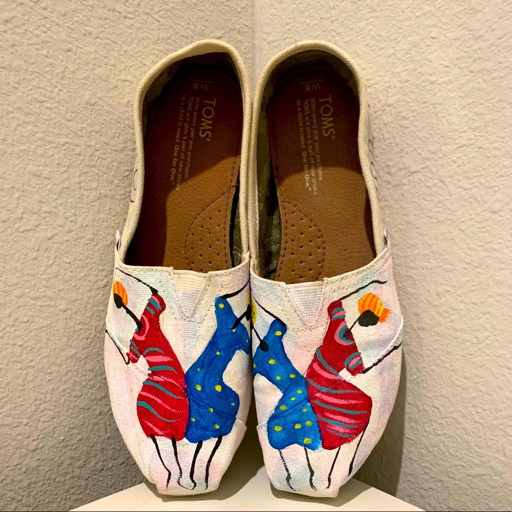 Toms Hand Painted by Louis Murat